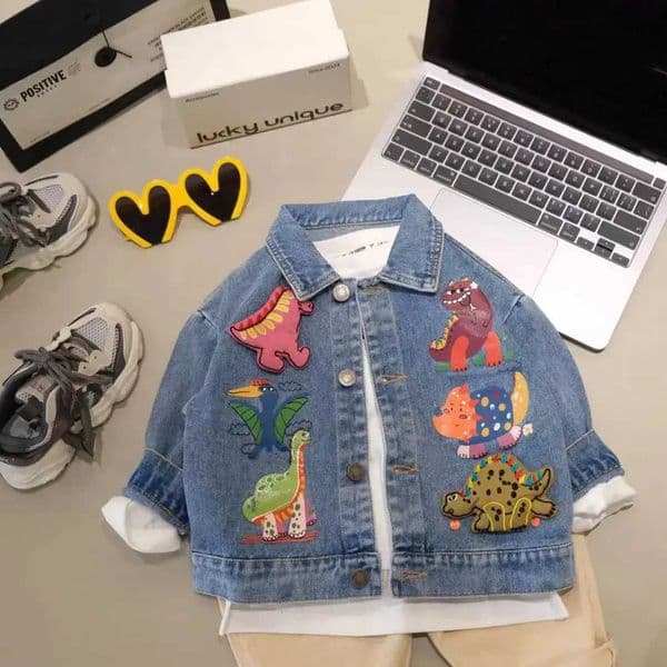 Fashion Baby Girl Boy Jean Shirt Jacket Infant Toddler Kid Denim Blouses Long Sleeve Spring Autumn Outfit Baby Clothes 1-7YT260406
