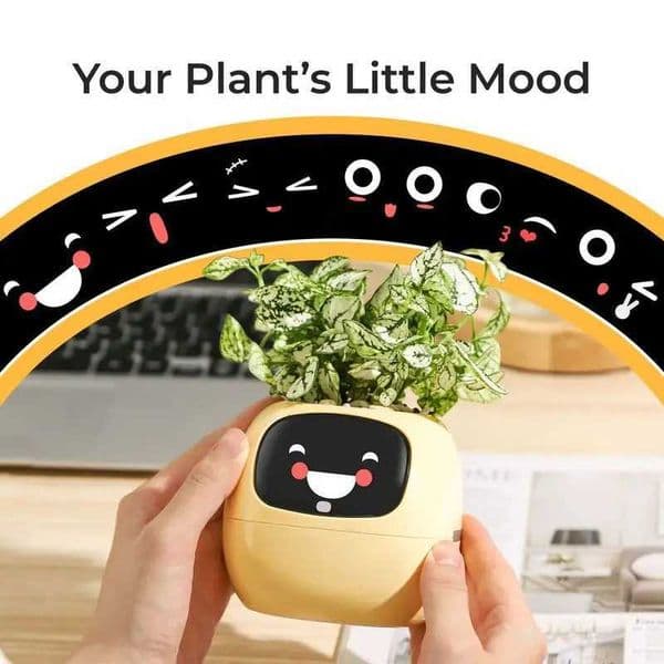 IVY AI Robot Electronic Pet Plant Cute Desktop Companion Interactive Toy Healing Emotional Support Creative Gift for Festival Z260406
