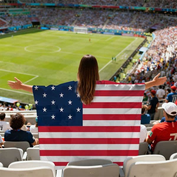 2026 World Cup National Fan Capes and Flags Cheering Supplies Fans of Various Countries Exclusively for Cross-Border Export