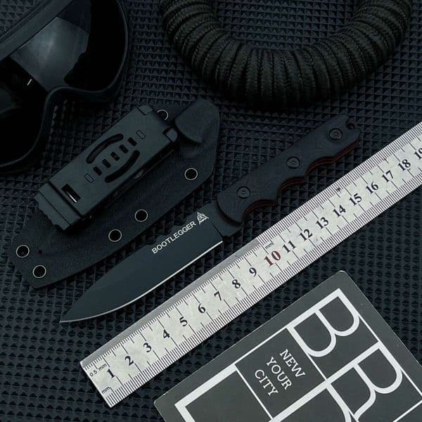 Cross-border TOPS Ranger High-Hardness Survival Straight Self-Defense Tactical Knife, Outdoor Portable Pocket Knife