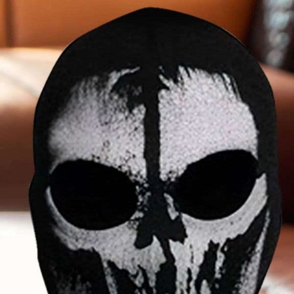 Full Face Mask Skull Scary Ghost Skeleton Motorcycle Cycling Headmask for Cosplay Balaclava Halloween 26Y0406