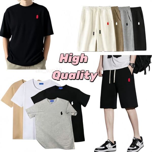 High End Designer Embroidery Tracksuits Mens Summer Casual Sweatsuits Polo Shirt Designer raulphlaurens Shorts Fashion Street Style Unisex Clothing For Men Women
