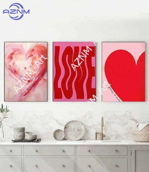And Woman In Love Warm Decoration Fashion Wall Art Canvas Painting Nordic Poster Room Decor You Are My Tea Vodka Couple Man 26H0406