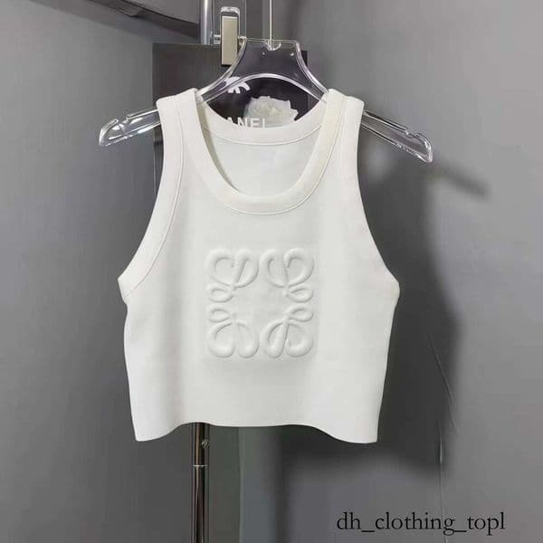 lowe top Womens Tanks designer cotton-blend tank top Shorts Designer Sleeveless Sports bra Vest Ladies solid Elastic Femme fashionable high quality top 91c
