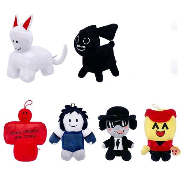 Factory wholesale 7 styles forsaken chance plush toys games peripheral dolls children gifts