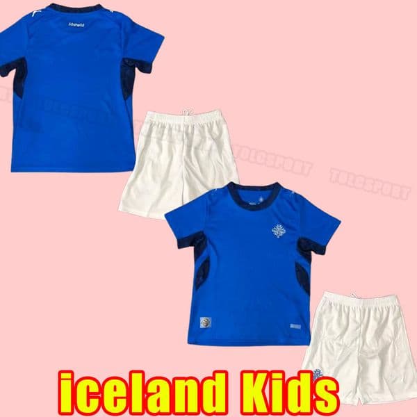 Kits kids 2026 Iceland Soccer Jerseys 26 27 Islandia G SIGURDSSON Sigthorsson E GUDJOHNSEN R FINNBOGASON B National Team Football Shirts Men 2027 world cup child