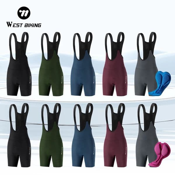 WEST BIKING Men Women Cycling Bretelle Seamless 20 PRO Level Shorts 5H 500KM Ride Mens Bib 4Way Stretc 260407