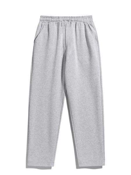 2026 CrossBorder AutumnWinter Cargo Pants Solid Color High Waist Slimming n Pockets Straight Leg Wide Loos 260407