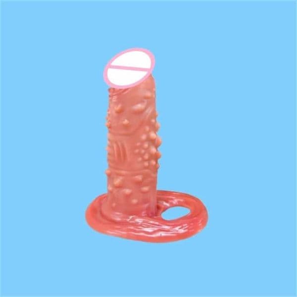 1pc Reusable Silicone Penis Sleeve Super Soft Adult Sex Toy Suitable for Men and Couples 18 7MK6