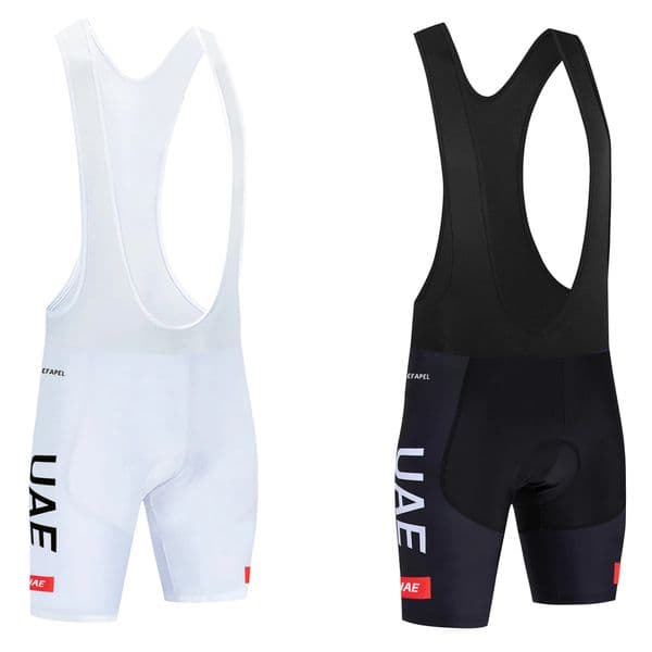 White 2025 UAE Cycling Shorts Men Women MTB Team Bike Bibs Ropa Ciclismo 20D Gel Pad Quick Dry Bicycle Pants Culottes 260407