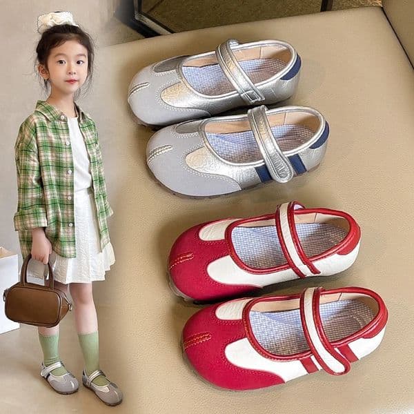 2026 French Retro Flat Bottomed Light Mouth Multi Color Fashionable Girls Single Shoes Casual Princess 260407