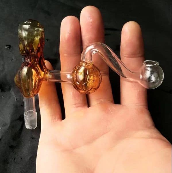 Beauty soccer burner glass bongs accessories Glass Smoking Pipes colorful mini multi-colors Hand Pipes Best Spoon