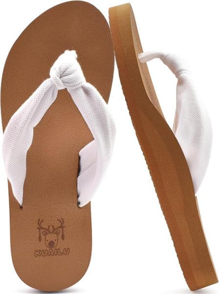 Women's Flip-Flops With Arch Support, Yoga Mat Comfort, Summer Beach Walking Slip-On Sandals For Indoor And Outdoor Use Designer Women Shoes