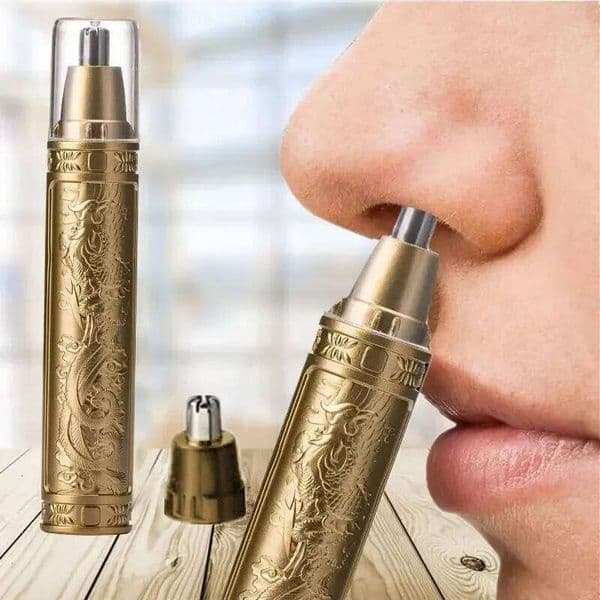 Golden Dragon Phoenix Nose Hair Trimmer Clear Nostrils Small And Convenient Washing With Knife Head Unisex Convenience