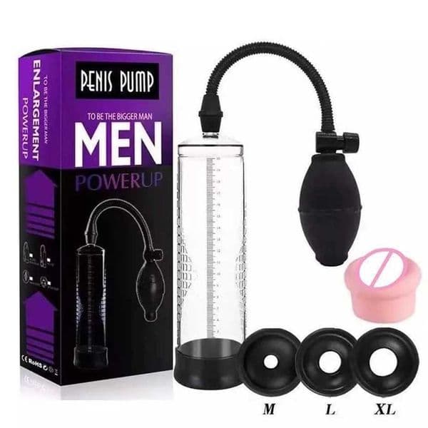 Vacuum Pump Sex Toys Penis for Men Male Masturbator Extender Enlargement Enhancer Dick Trainer Massager Ring Y02P