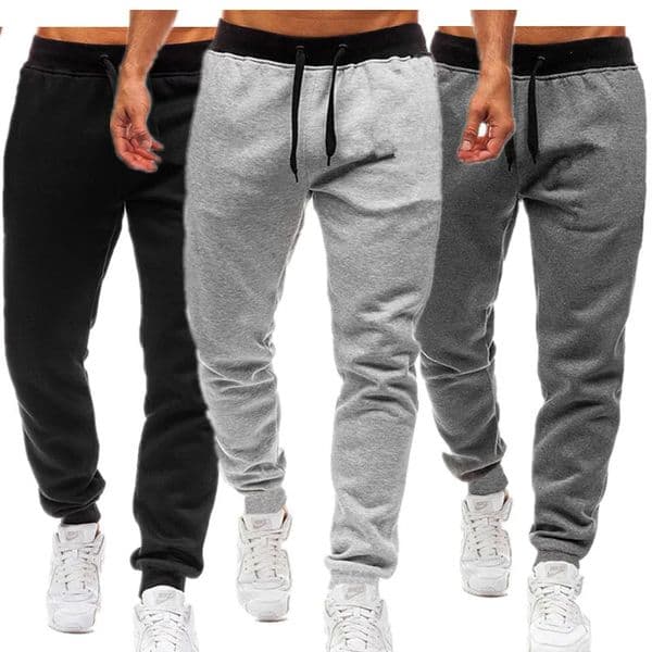 2025 Men Casual Sports Pants Running Workout Jogging Long Pants Gym Sport Trousers for Men Jogger Sweatpants 260407BJ