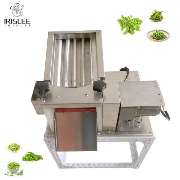 Automatic Green Peas Soybean Shelling Machine Beans Shell Removing Machine
