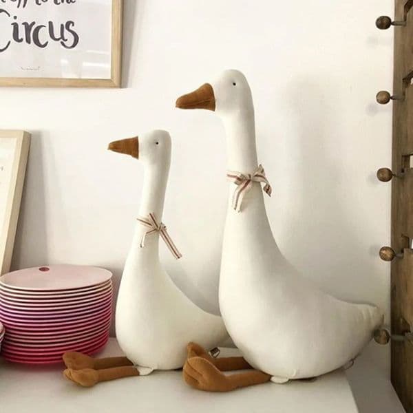 Nordic Goose Doll Baby Sleep Cartoon Goose Doll Home Decoration Plush Toy Gift Doll 260407