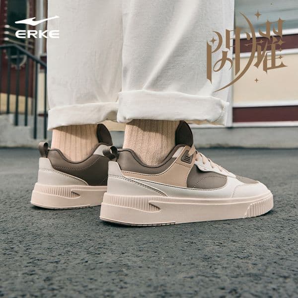 Ddmysports Hongxing Erke Sneakers New Summer Model Shiny Retro Casual Classic Low Top Men S Shoes Lightweight Sports Outdoor