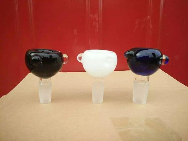 Three color bubble bongs accessories,Oil Burner Glass Pipes Water Pipes Glass Pipe Oil Rigs Smoking with Dropper Glass