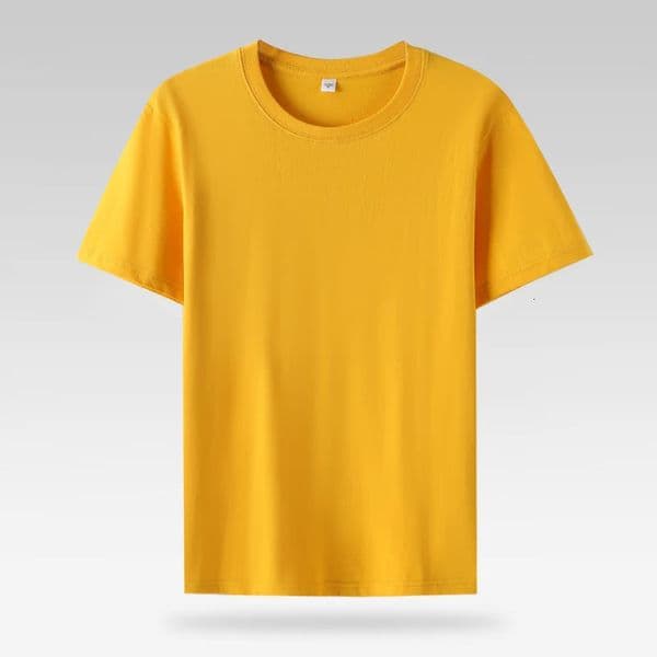 Women 100 Cotton T ShirtsCasual Female Regular Fit Soft Tees Short Sleeve Summer TopsYellow Pink Green White 260331
