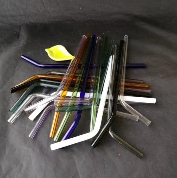 A02-20cm straight straight straw, wholesale glass bongs, glass water pipe, glass oil burner, adapter, bowl, nail