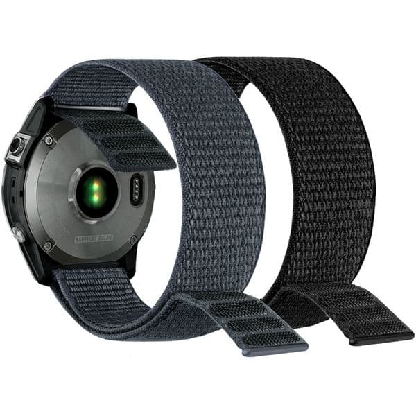 26mm 22mm Hook and Loop Quick Dry Watch Band for Garmin 7X / 6X / 8 / 6 / Instinct / EPIX 2/ Enduro Wrist Strap 260402