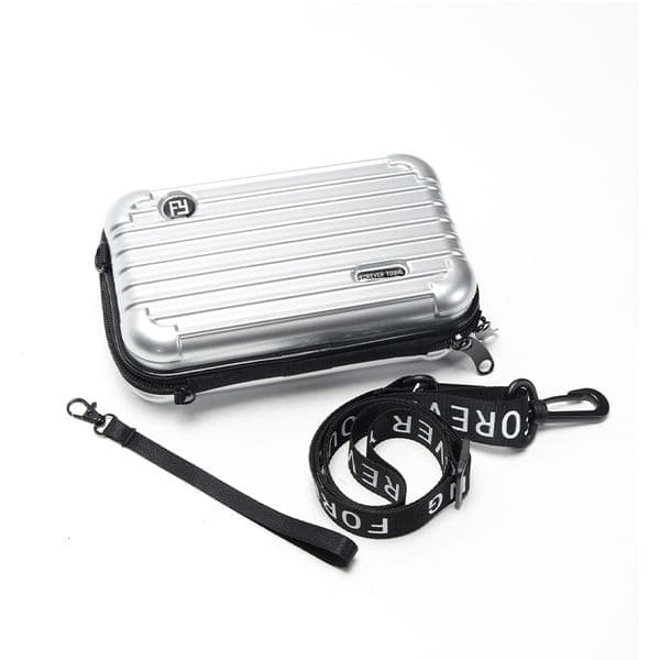 Toiletries and storage bag Mini Luggage Transparent PVC Coin Purse Mobile Phone Multifunctional Portable Travel Crossbody Shoulder Bag Wholesale