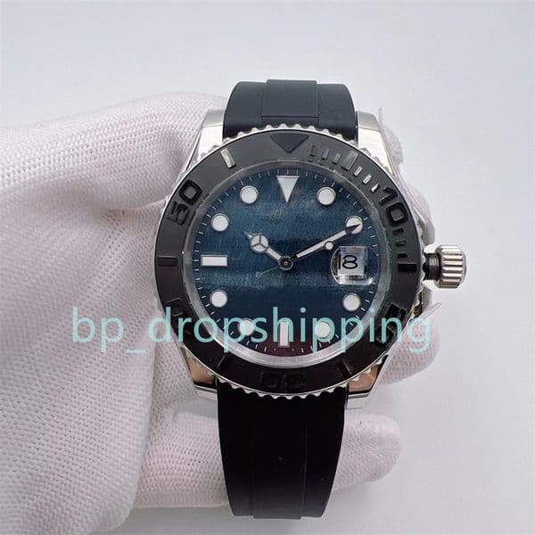 42mm Mens Designer Watches Automatic Movement Movement U1 Factory 904l Steel Case Rubber Strap Luminous Men Watch Wristwatches Mans Watches Gift