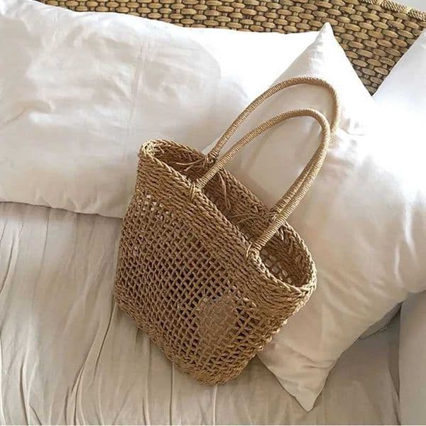 2026 New Bag Beach Summer Vacation Portable Shoulder Hand-woven Womens Bag Z260408