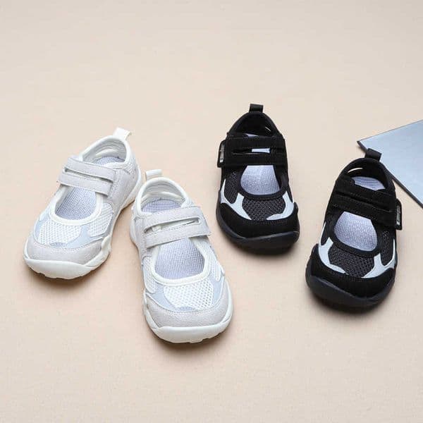 2025 Summer New Fashion Versatile Sports Closed-Toe Sandals for Little Boys and Girls Casual Frame Shoes Q260408