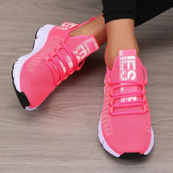 Womens Sports Shoes Mesh Lightweight Soft Sole Jogging Strap Breathable Fashion Sports Walking Casual Tennis Flat Shoes for Men 260407BJ