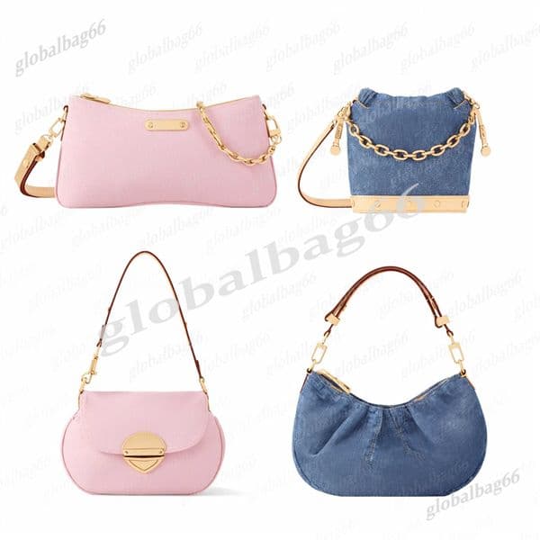 10A designer Shoulder Bags 2025 Pink Designer Bag Shoulder Bag Luxury Bag High Quality Womens handbag Purses designer Crossbody Bag Pink denim crossbody designer ba