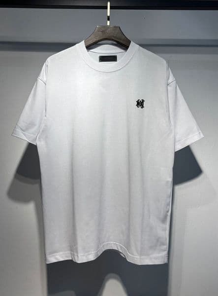 Summer t shirt amirimen shirt Trendy letters graphic tee shirt shirts for men fashion loose short sleeves mens t shirt designer cotton shirt Top Quality