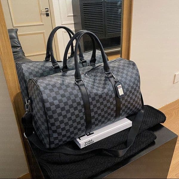 Luxury Fashion Duffel Men Woman Designer Travel Bag Clutch on Luggage Bag basketball louisities vittuon Tote Keepall 55CM Clear Handbags Vouiton Women Duffle Bags