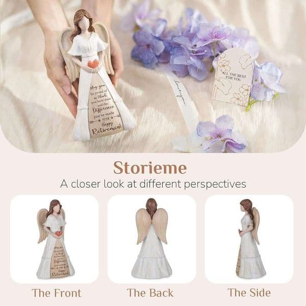 2026 Mothers Day Gifts Mom Birthday Gifts from Daughter, Birthday Gift for Mom from Daughter, Sculpted Hand-Painted Figurine