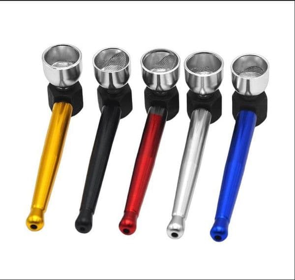 Smoking Pipes New small smoke pot pipe metal pipe 2022 Hookah