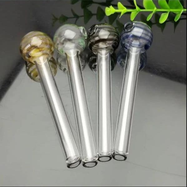 Smoking Pipes Aeecssories Glass Hookahs Bongs Colorful wire plate large bubble glass direct frying pan