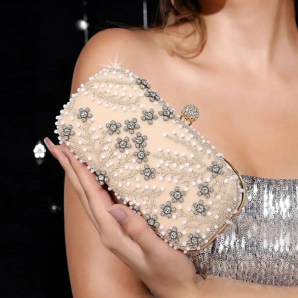 Satin Diamonds Party Hight Quality Women Day Clutch Diamonds Gift Wedding Evening Bags Arrival Shoulder Chain Purse 260408