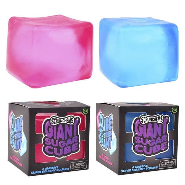 Needoh Extra Large Nice Cube Sensory Stress Reliever Fidget Tool for Anxiety & Focus Desk Sensory Cube