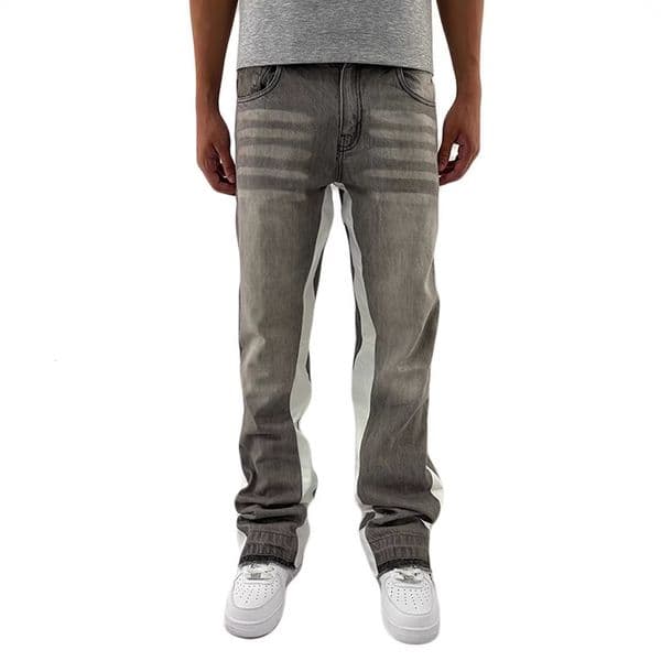 Nostalgic Mens Jeans 2026 Autumn American Casual Stylish Niche Washed Straight Slim Fit Fashion Pants