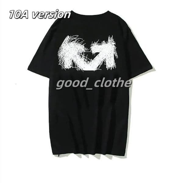off whitte Shirt Mens Shirt Designer Shirts Hip Hop offwhite Shirt Letter Graphic Print High Street Style Oversized T-Shirt Men Fashion Gothic Pullover Tshirts bb5
