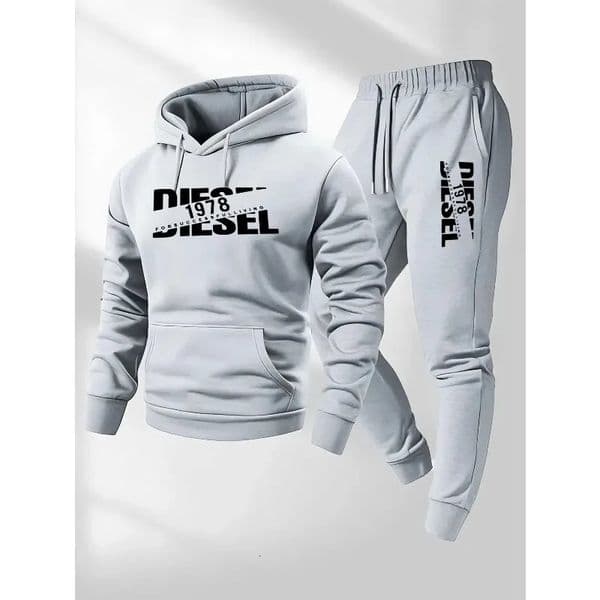 autumn and winter hooded sportswear fashion hooded sportswear casual sportswear and pants two in one 260408