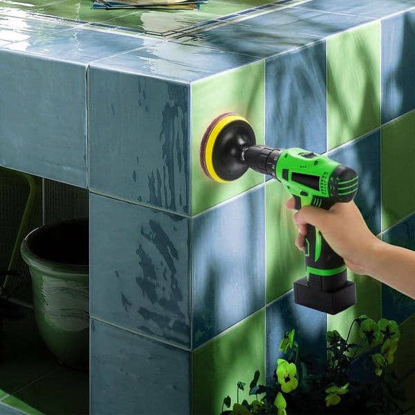 Electric Drill Brush Kit Electric Cleaning Brush Tool for Car Tile Bathroom Brush Bathroom Kitchen Plastic Scrubber Brushes