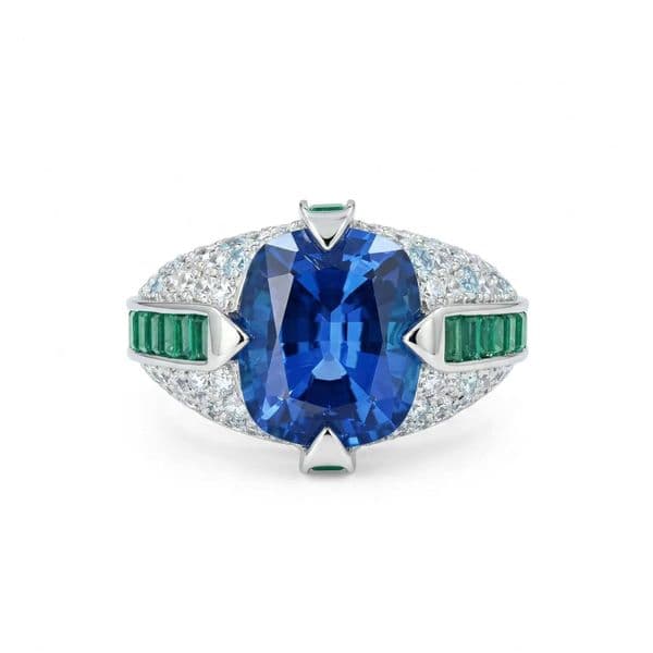 New S925 Silver Oval Fat Square Womens Ring Light Luxury Exquisite Fashion High Quality Proposal Jewelry Wholesale