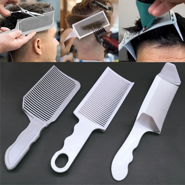 1/2/3Pcs Barber Hair Comb Kit Flat Top Hair Cutting Fading Stying Fade Comb Men Fade Brush Salon Hair Tool Accessories 260408BJ