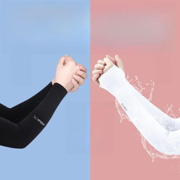 Sun Protection Silk Sleeve Cover Mens and Womens Summer UV Outdoor for Cycling Motorcycles 260408