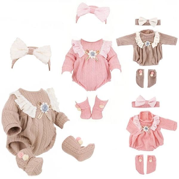 Baby Born Doll Clothes for 1318 Inch born Jumpers Rompers Set Cute 43cm Accessories Festival Birthday Gift 260408BY