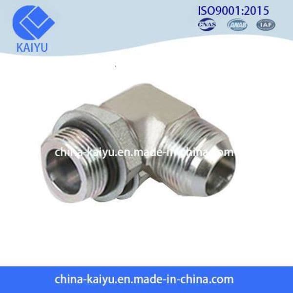 Customized High Precision Stainless Steel 37 Degree Male Pipe - Elbow and Adaptor