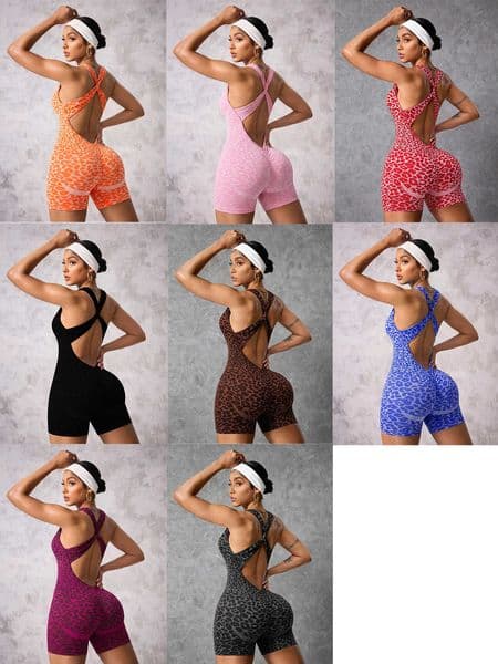 Women's New Designer Yoga & Fitness Set, Breathable Stretch Leggings, Sport Pants & Shorts Outfit with Socks